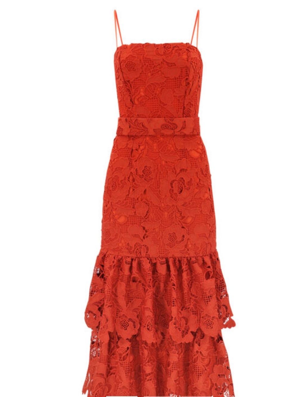NWT ♥️ MESTIZA Vanessa Midi Dress With Adjustable Bow - Picture 3 of 4